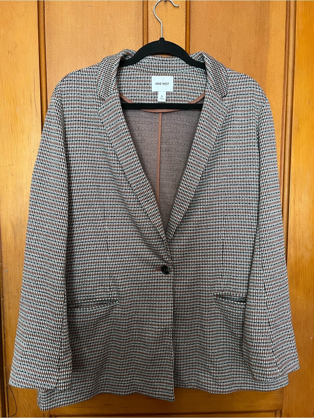 Nine West Patterned Blazer